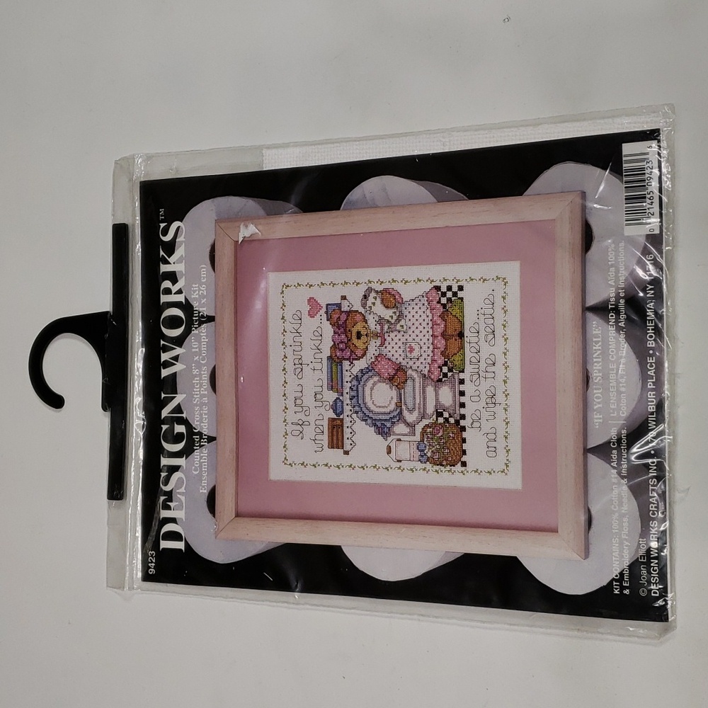 Design Works Funny Bathroom Cross Stitch Kit